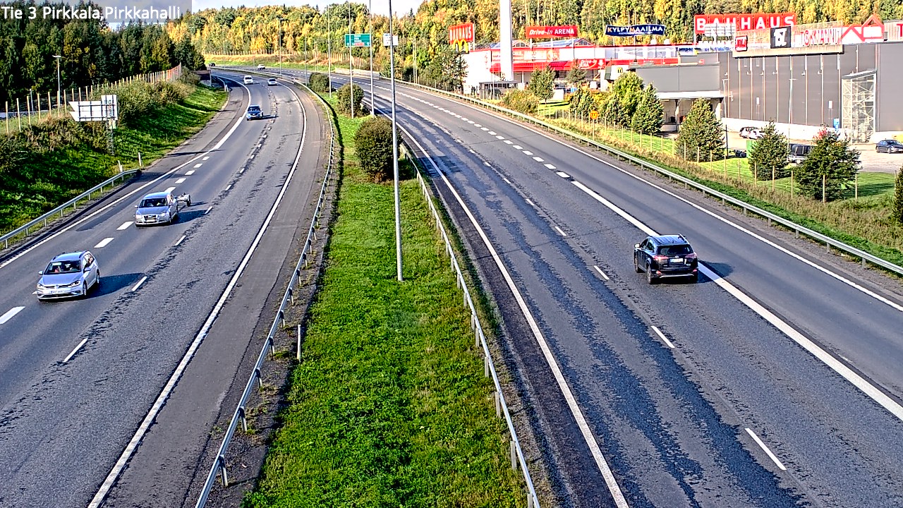 Kelikamerat Kuva Tie 3 Pirkkala, Pirkkahalli, Pirkkala, Pirkanmaa