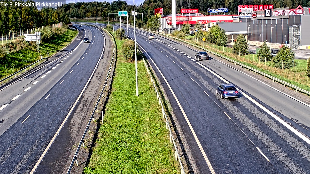 Kelikamerat Kuva Tie 3 Pirkkala, Pirkkahalli, Pirkkala, Pirkanmaa