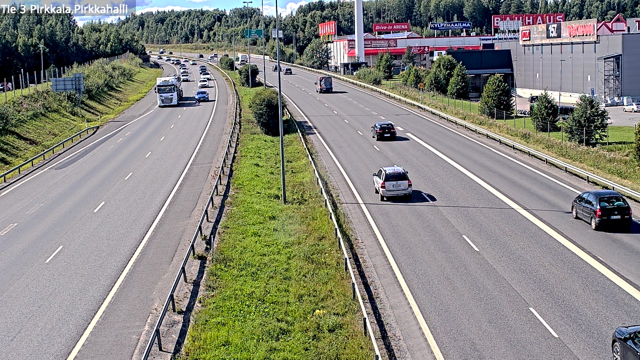 Kelikamerat Kuva Tie 3 Pirkkala, Pirkkahalli, Pirkkala, Pirkanmaa