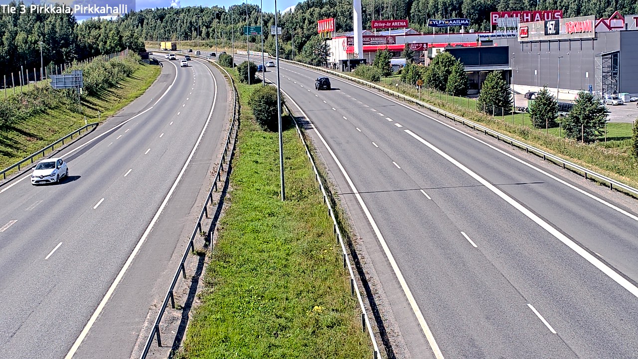 Kelikamerat Kuva Tie 3 Pirkkala, Pirkkahalli, Pirkkala, Pirkanmaa