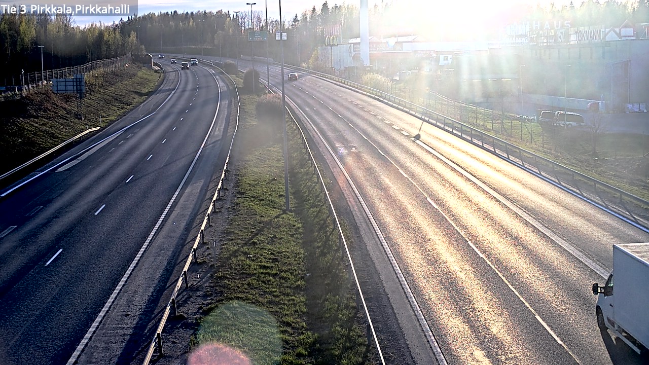 Weather Camera Image Road 3 Pirkkala, Pirkkahalli, Pirkkala, Pirkanmaa