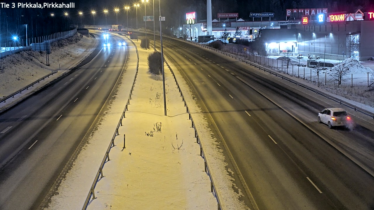 Kelikamerat Kuva Tie 3 Pirkkala, Pirkkahalli, Pirkkala, Pirkanmaa