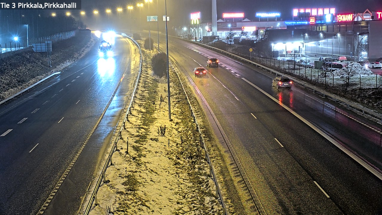 Weather Camera Image Väg 3 Birkala, Pirkkahalli, Pirkkala, Pirkanmaa