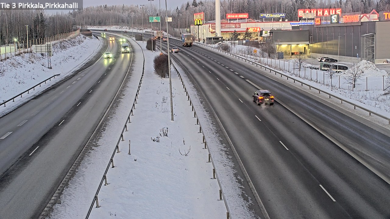 Kelikamerat Kuva Tie 3 Pirkkala, Pirkkahalli, Pirkkala, Pirkanmaa
