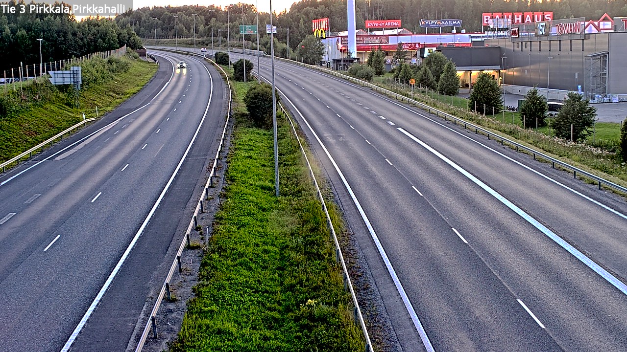 Kelikamerat Kuva Tie 3 Pirkkala, Pirkkahalli, Pirkkala, Pirkanmaa