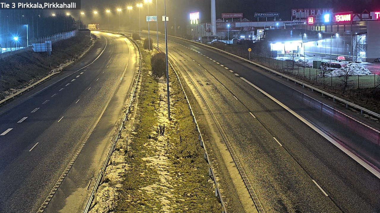 Weather Camera Image Väg 3 Birkala, Pirkkahalli, Pirkkala, Pirkanmaa