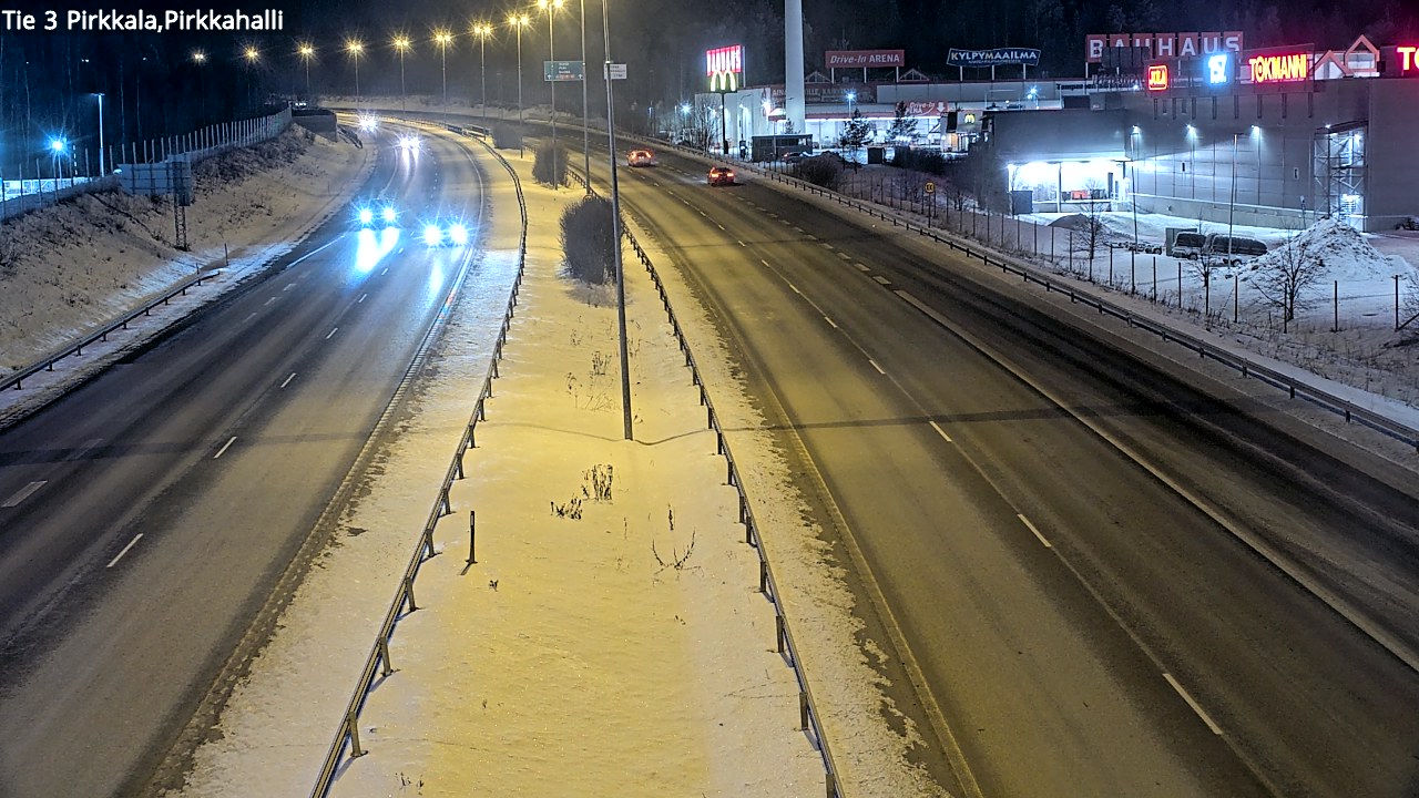 Kelikamerat Kuva Tie 3 Pirkkala, Pirkkahalli, Pirkkala, Pirkanmaa