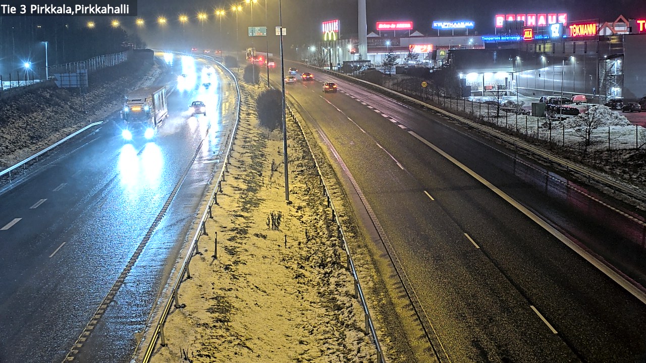 Weather Camera Image Väg 3 Birkala, Pirkkahalli, Pirkkala, Pirkanmaa