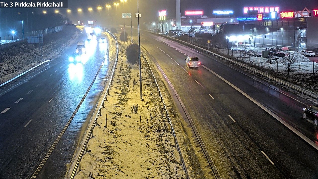 Weather Camera Image Väg 3 Birkala, Pirkkahalli, Pirkkala, Pirkanmaa
