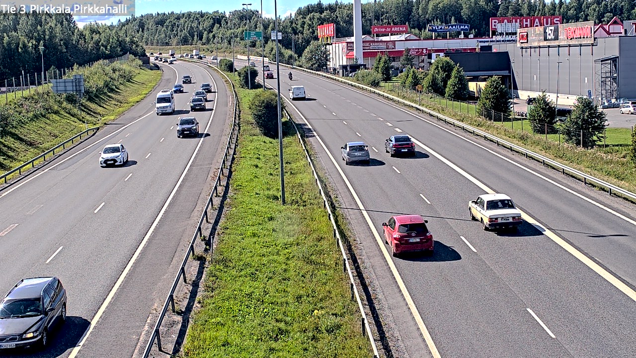 Kelikamerat Kuva Tie 3 Pirkkala, Pirkkahalli, Pirkkala, Pirkanmaa