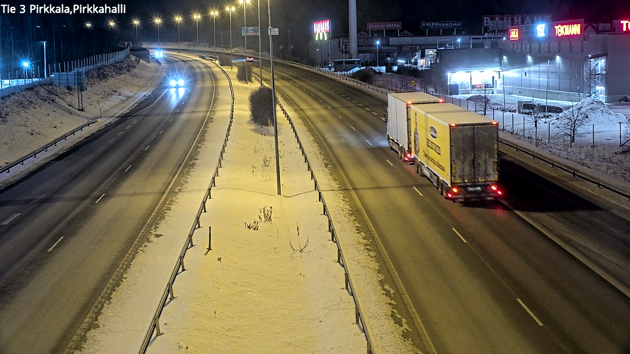 Kelikamerat Kuva Tie 3 Pirkkala, Pirkkahalli, Pirkkala, Pirkanmaa
