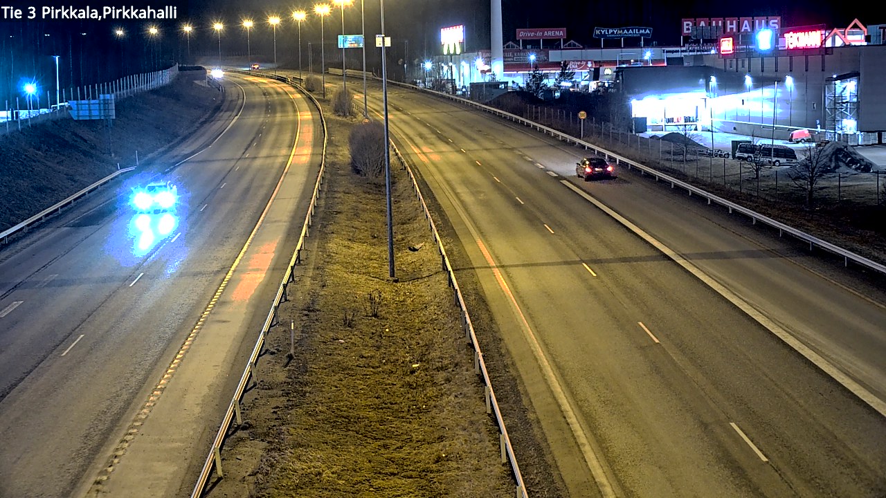 Kelikamerat Kuva Tie 3 Pirkkala, Pirkkahalli, Pirkkala, Pirkanmaa