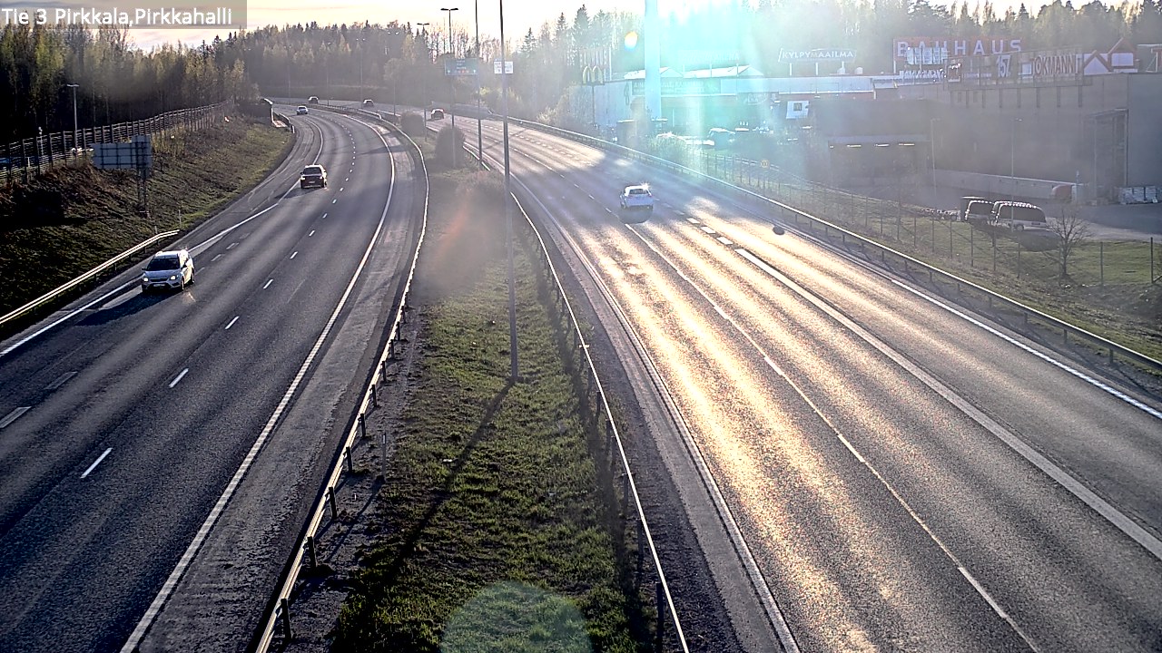 Weather Camera Image Road 3 Pirkkala, Pirkkahalli, Pirkkala, Pirkanmaa