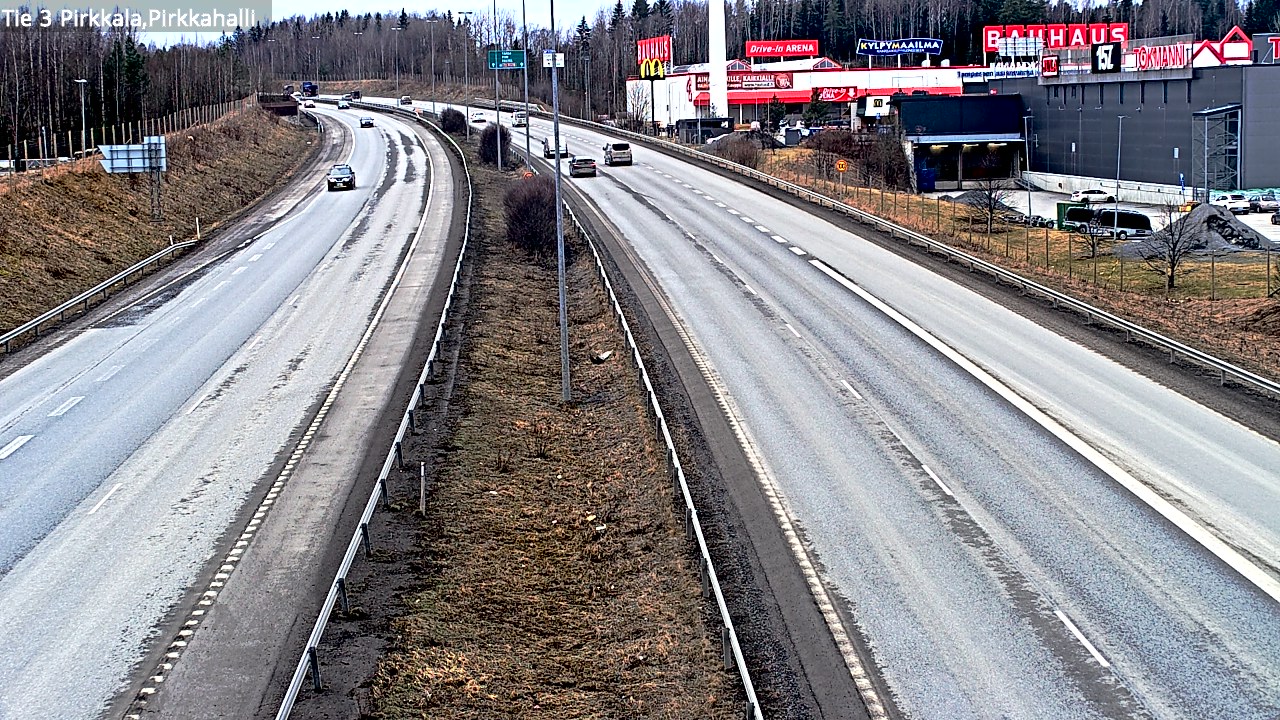 Kelikamerat Kuva Tie 3 Pirkkala, Pirkkahalli, Pirkkala, Pirkanmaa