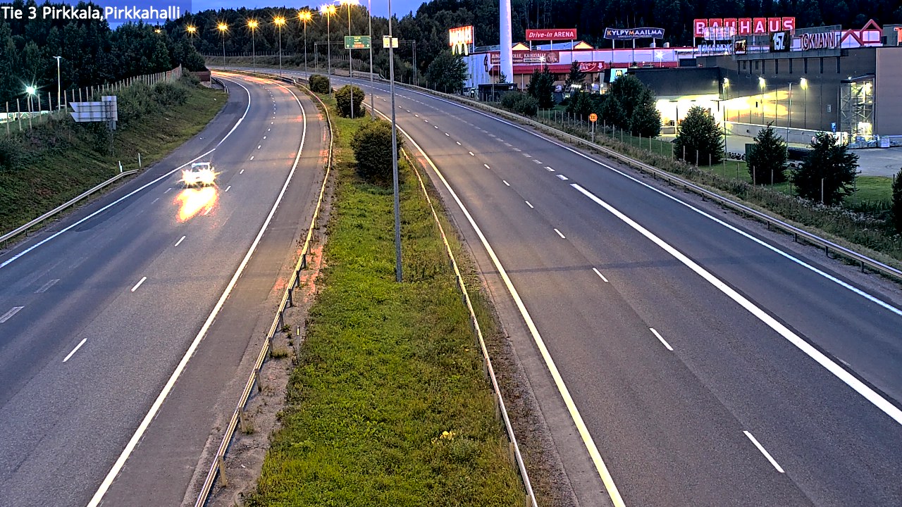 Kelikamerat Kuva Tie 3 Pirkkala, Pirkkahalli, Pirkkala, Pirkanmaa