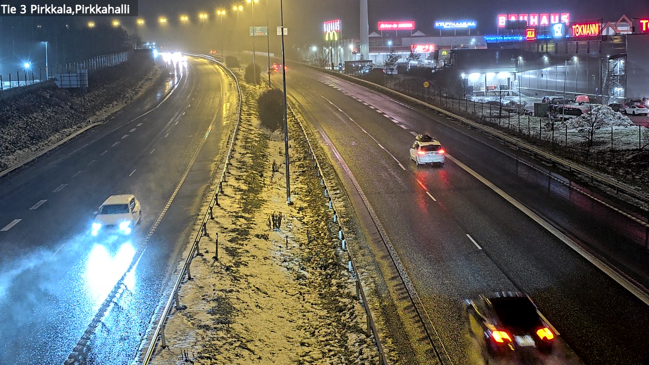 Weather Camera Image Väg 3 Birkala, Pirkkahalli, Pirkkala, Pirkanmaa