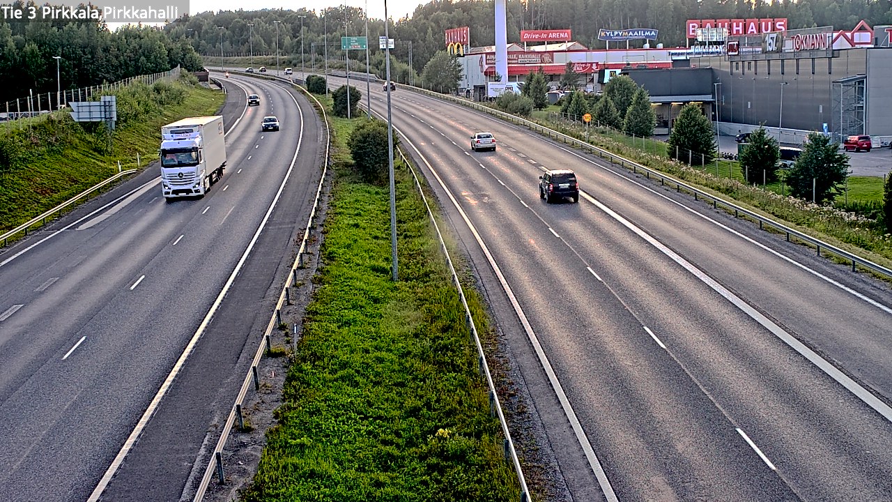 Kelikamerat Kuva Tie 3 Pirkkala, Pirkkahalli, Pirkkala, Pirkanmaa