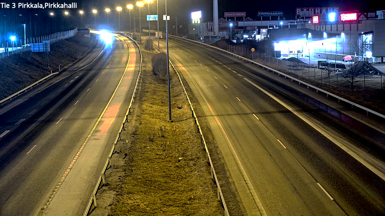 Kelikamerat Kuva Tie 3 Pirkkala, Pirkkahalli, Pirkkala, Pirkanmaa