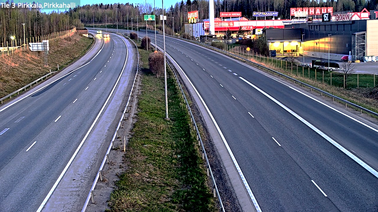 Kelikamerat Kuva Tie 3 Pirkkala, Pirkkahalli, Pirkkala, Pirkanmaa