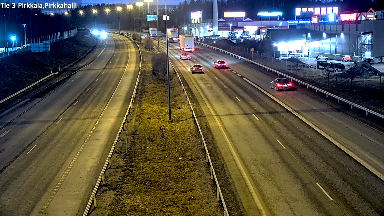 Weather Camera Image Road 3 Pirkkala, Pirkkahalli, Pirkkala, Pirkanmaa