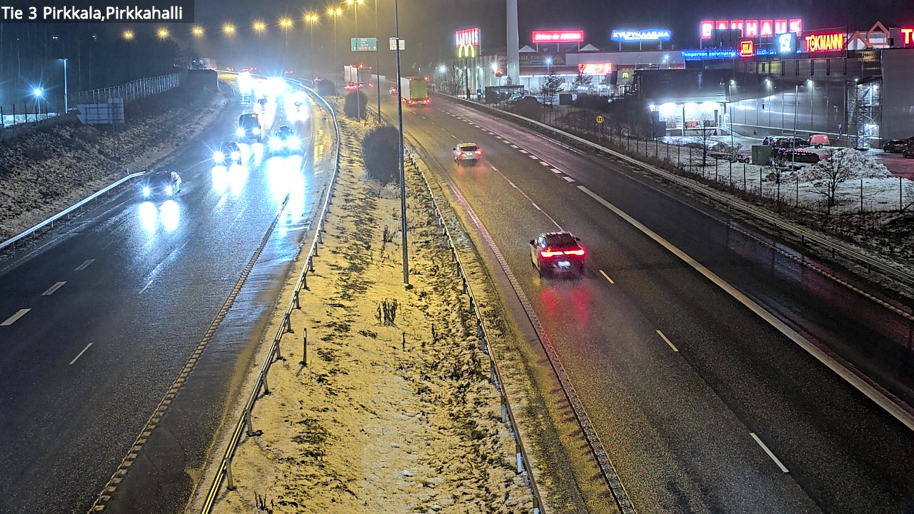 Weather Camera Image Väg 3 Birkala, Pirkkahalli, Pirkkala, Pirkanmaa