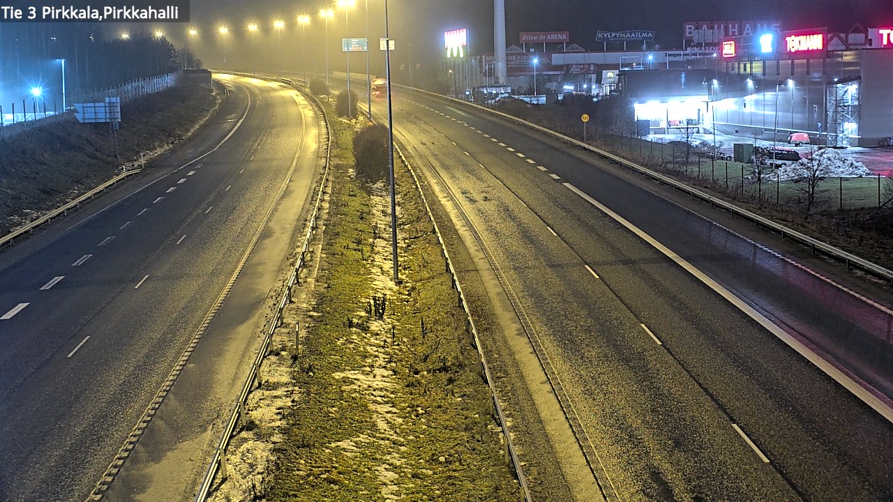 Weather Camera Image Väg 3 Birkala, Pirkkahalli, Pirkkala, Pirkanmaa