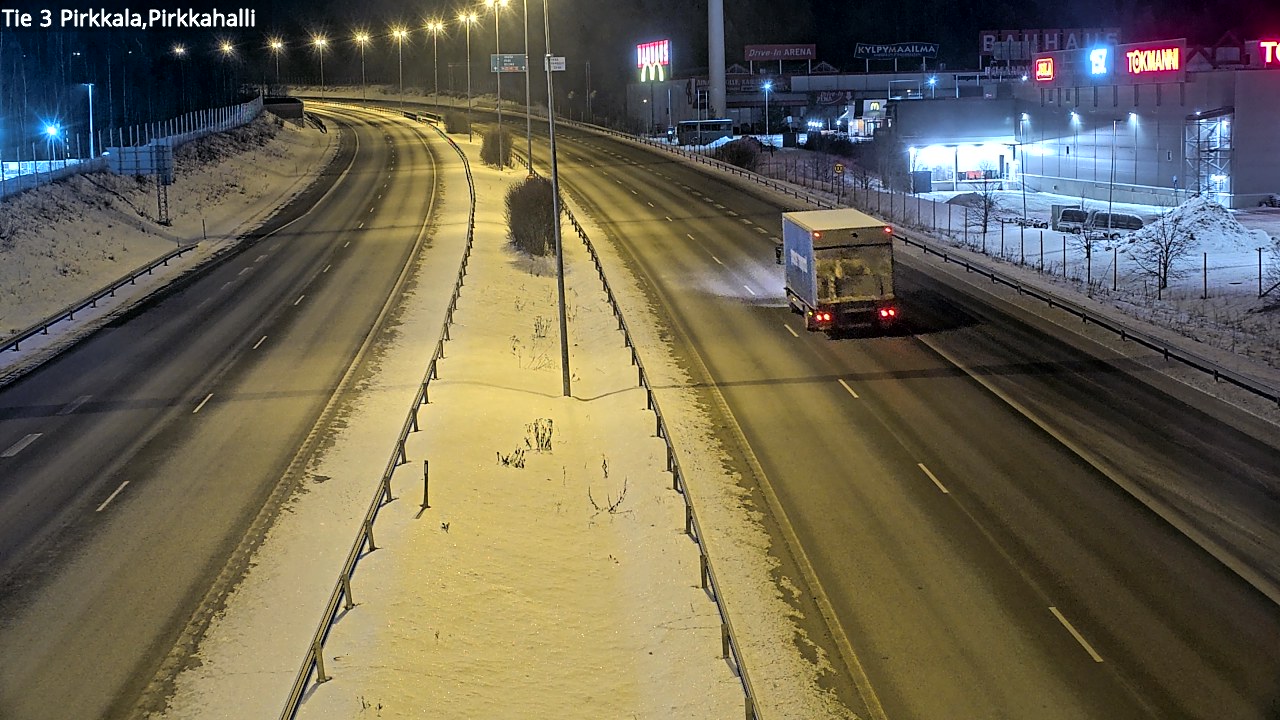 Kelikamerat Kuva Tie 3 Pirkkala, Pirkkahalli, Pirkkala, Pirkanmaa
