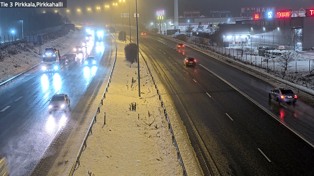 Kelikamerat Kuva Tie 3 Pirkkala, Pirkkahalli, Pirkkala, Pirkanmaa