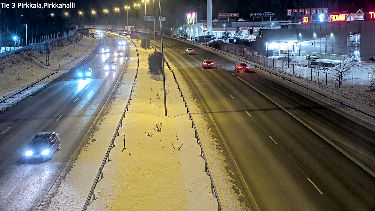 Kelikamerat Kuva Tie 3 Pirkkala, Pirkkahalli, Pirkkala, Pirkanmaa