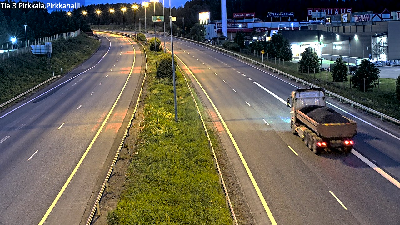 Kelikamerat Kuva Tie 3 Pirkkala, Pirkkahalli, Pirkkala, Pirkanmaa