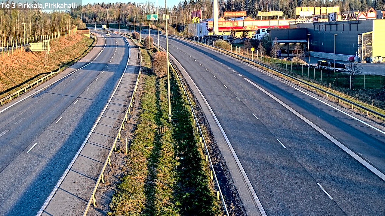 Kelikamerat Kuva Tie 3 Pirkkala, Pirkkahalli, Pirkkala, Pirkanmaa