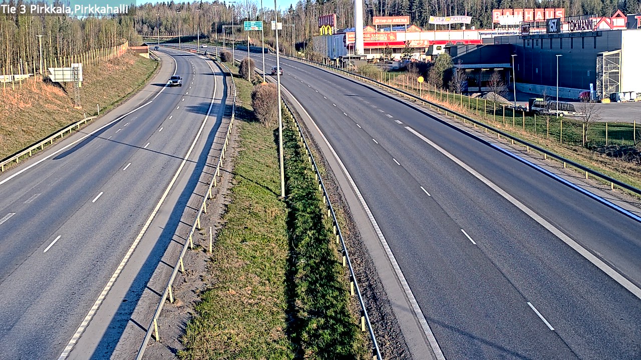 Kelikamerat Kuva Tie 3 Pirkkala, Pirkkahalli, Pirkkala, Pirkanmaa