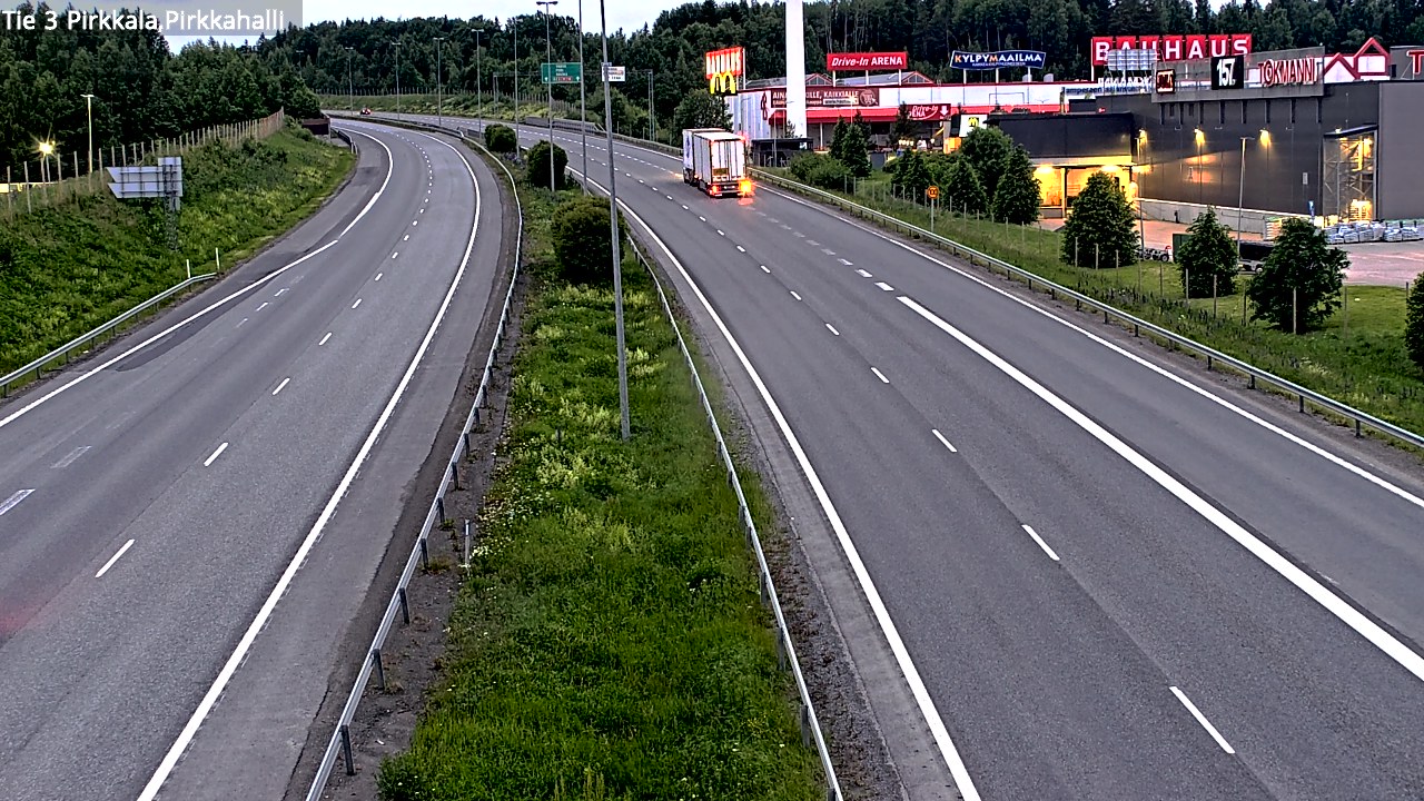 Kelikamerat Kuva Tie 3 Pirkkala, Pirkkahalli, Pirkkala, Pirkanmaa