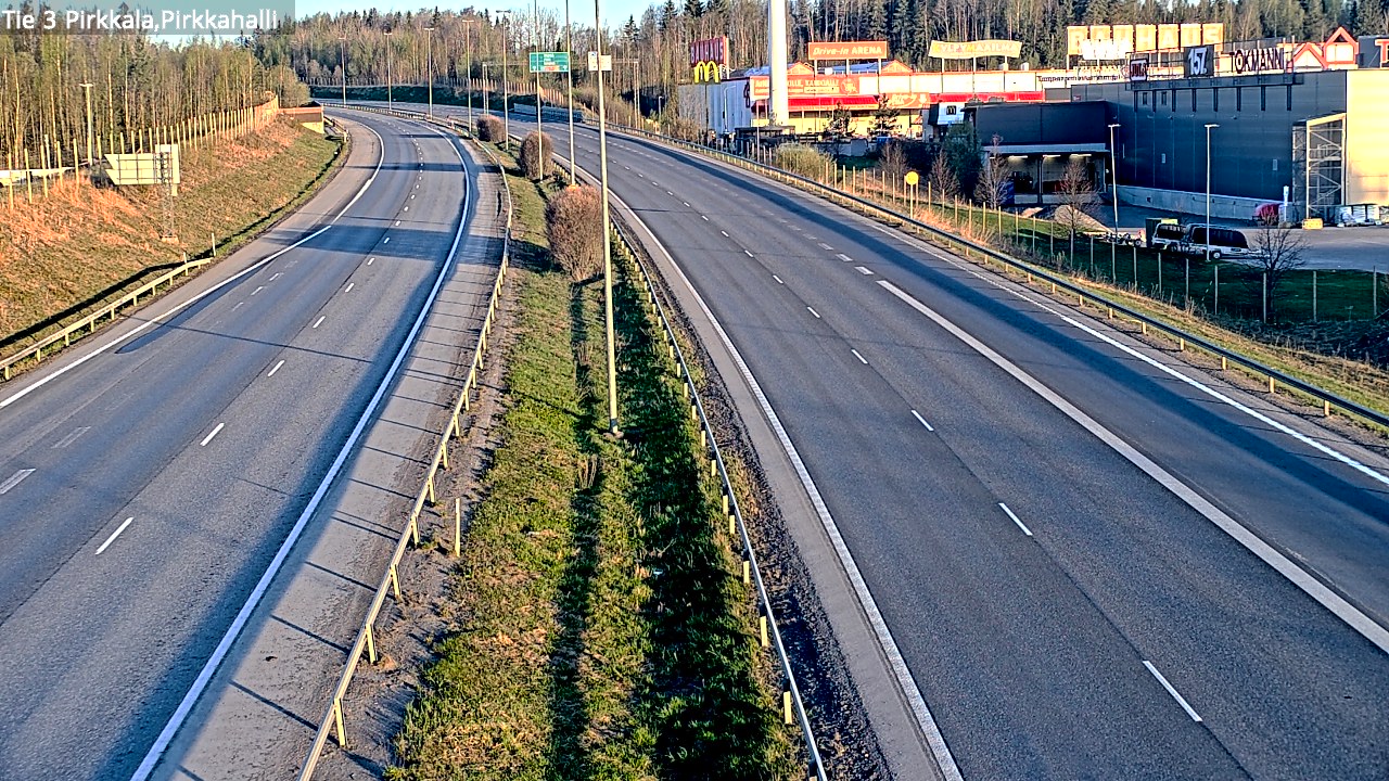 Kelikamerat Kuva Tie 3 Pirkkala, Pirkkahalli, Pirkkala, Pirkanmaa
