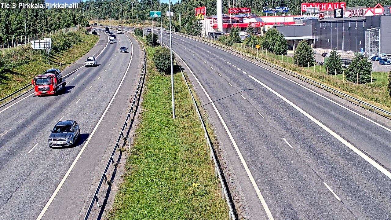 Kelikamerat Kuva Tie 3 Pirkkala, Pirkkahalli, Pirkkala, Pirkanmaa