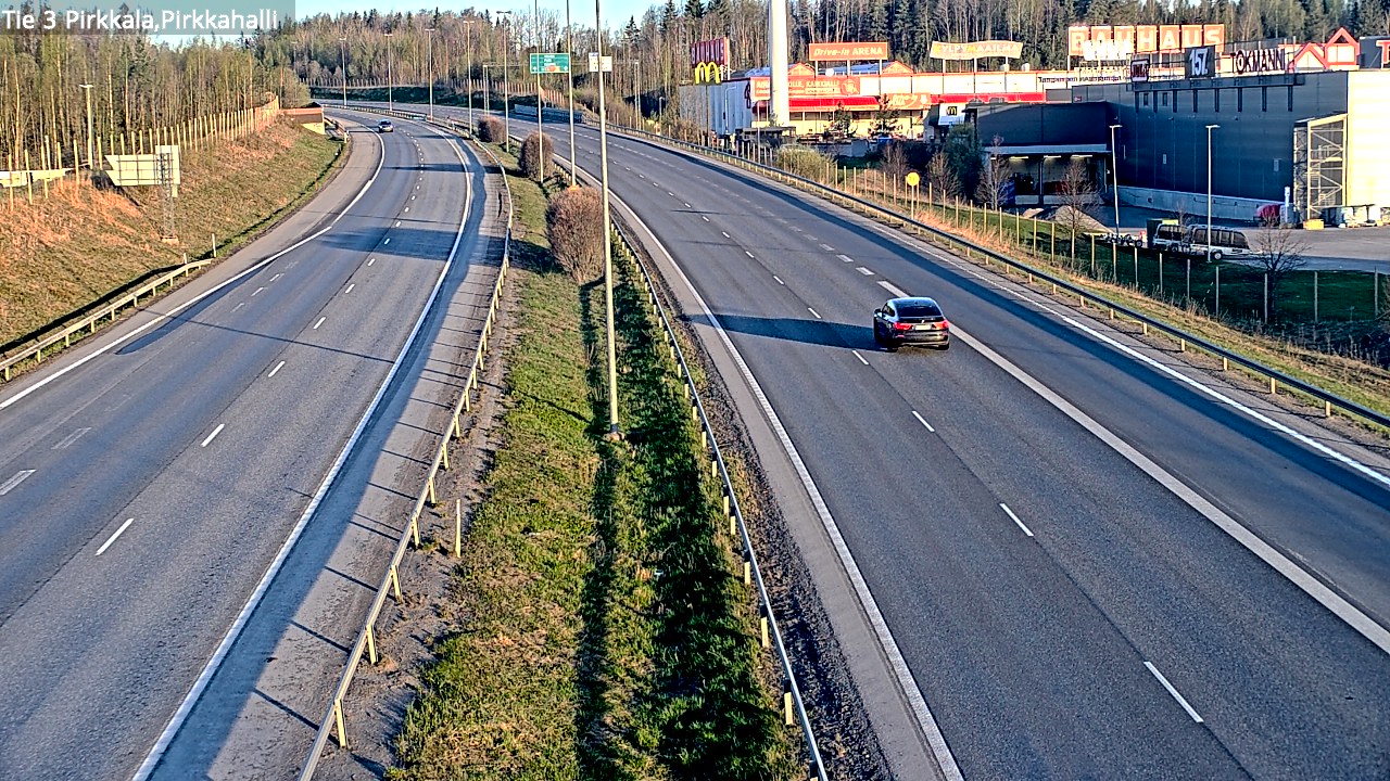 Kelikamerat Kuva Tie 3 Pirkkala, Pirkkahalli, Pirkkala, Pirkanmaa