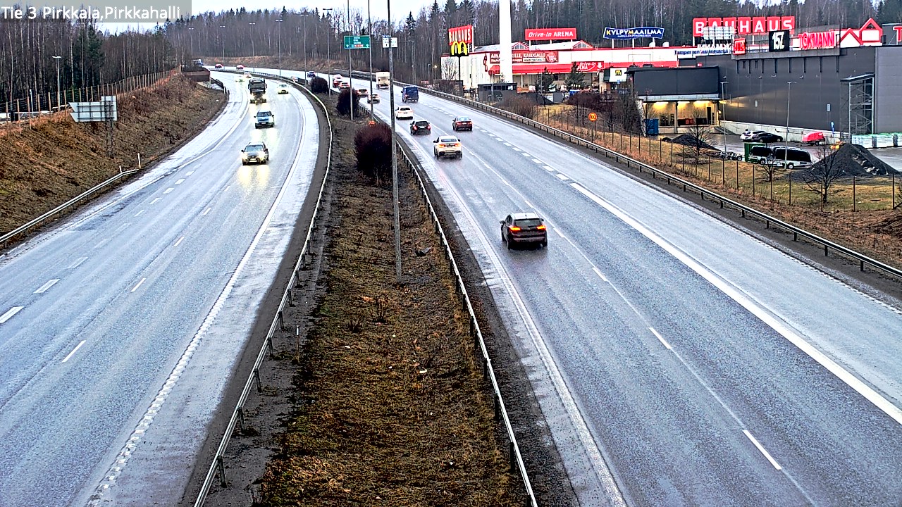 Kelikamerat Kuva Tie 3 Pirkkala, Pirkkahalli, Pirkkala, Pirkanmaa