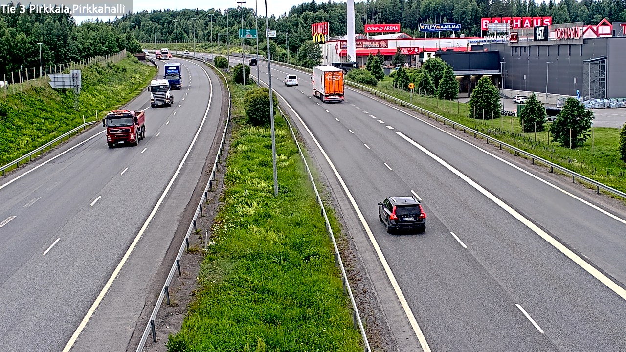 Kelikamerat Kuva Tie 3 Pirkkala, Pirkkahalli, Pirkkala, Pirkanmaa