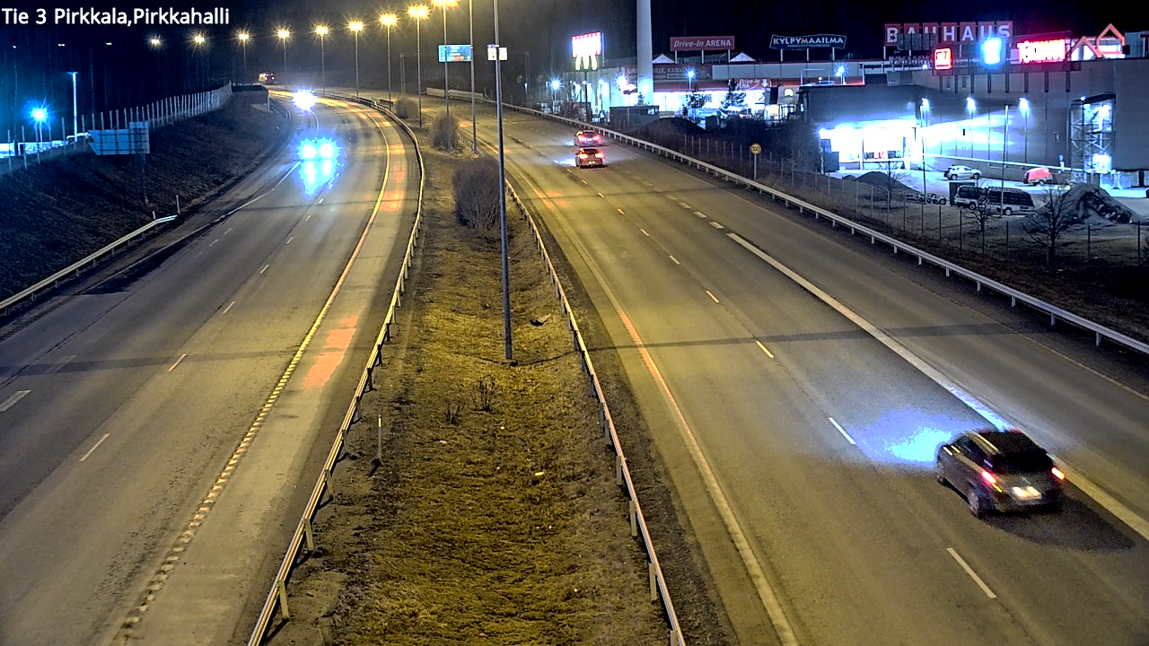 Kelikamerat Kuva Tie 3 Pirkkala, Pirkkahalli, Pirkkala, Pirkanmaa