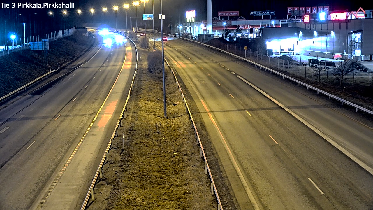 Kelikamerat Kuva Tie 3 Pirkkala, Pirkkahalli, Pirkkala, Pirkanmaa