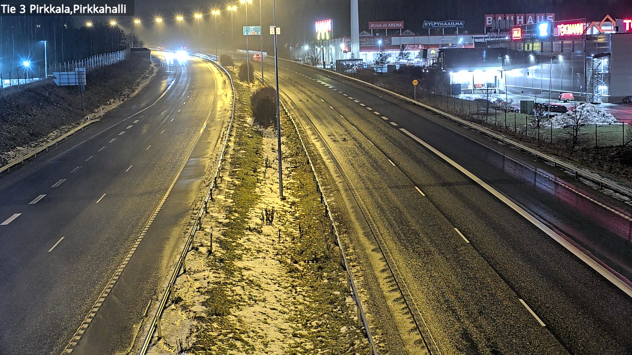 Weather Camera Image Väg 3 Birkala, Pirkkahalli, Pirkkala, Pirkanmaa