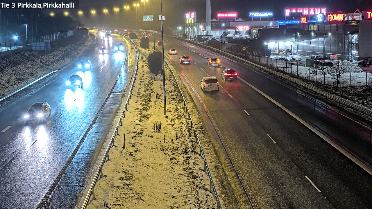 Weather Camera Image Väg 3 Birkala, Pirkkahalli, Pirkkala, Pirkanmaa