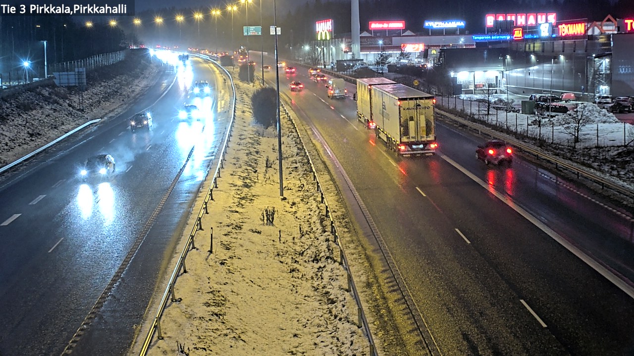 Weather Camera Image Väg 3 Birkala, Pirkkahalli, Pirkkala, Pirkanmaa