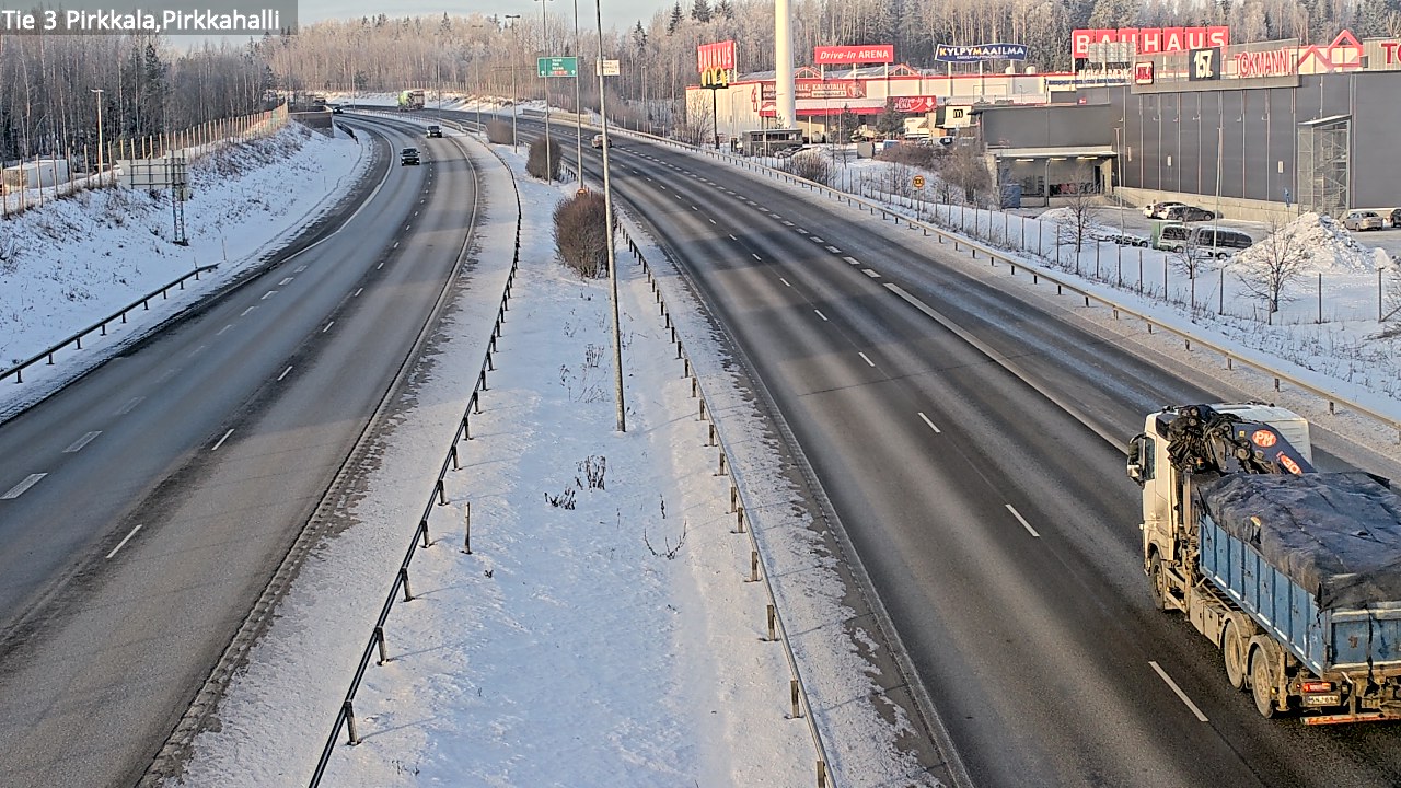 Kelikamerat Kuva Tie 3 Pirkkala, Pirkkahalli, Pirkkala, Pirkanmaa