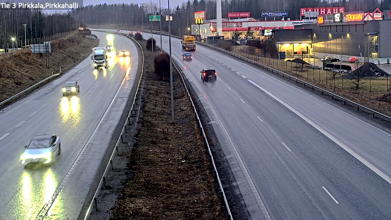 Kelikamerat Kuva Tie 3 Pirkkala, Pirkkahalli, Pirkkala, Pirkanmaa