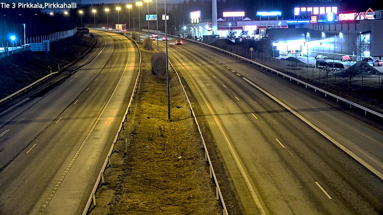 Weather Camera Image Road 3 Pirkkala, Pirkkahalli, Pirkkala, Pirkanmaa