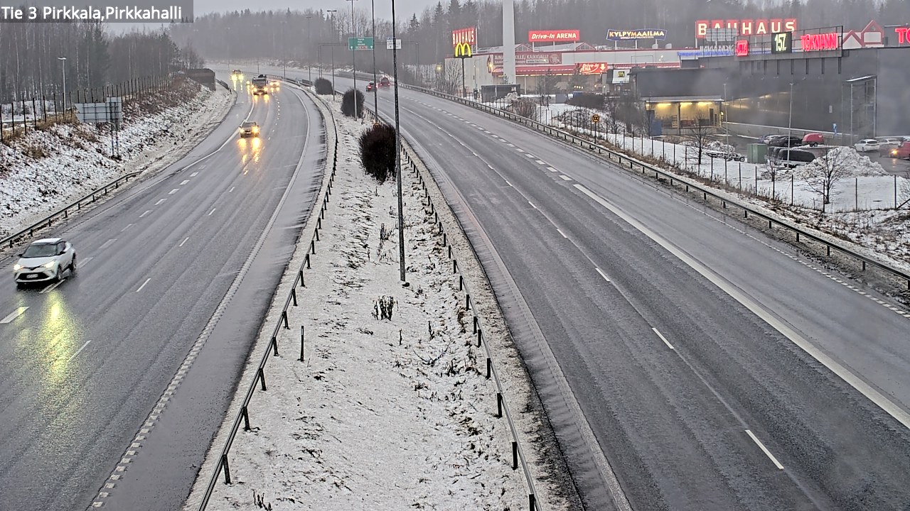 Weather Camera Image Väg 3 Birkala, Pirkkahalli, Pirkkala, Pirkanmaa