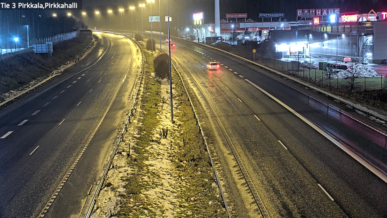 Weather Camera Image Väg 3 Birkala, Pirkkahalli, Pirkkala, Pirkanmaa