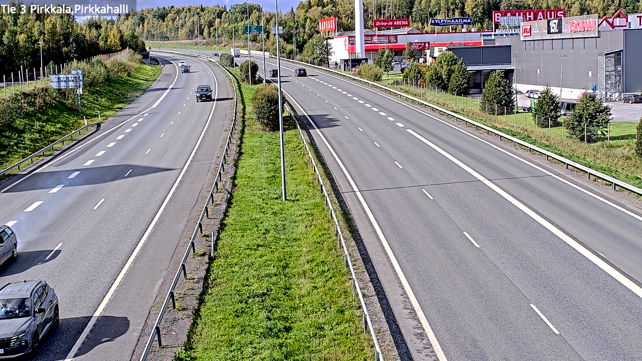 Kelikamerat Kuva Tie 3 Pirkkala, Pirkkahalli, Pirkkala, Pirkanmaa