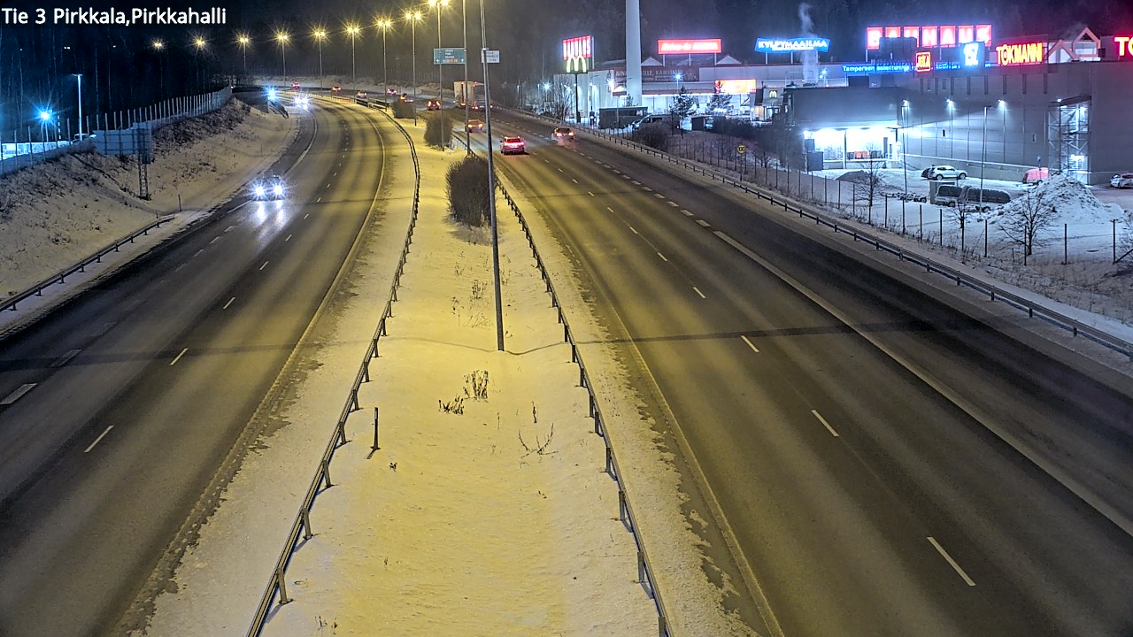 Weather Camera Image Road 3 Pirkkala, Pirkkahalli, Pirkkala, Pirkanmaa